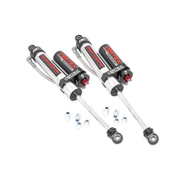 Rough Country Rear Adjustable Vertex Shocks for 1820 Jeep Wrangler JL
