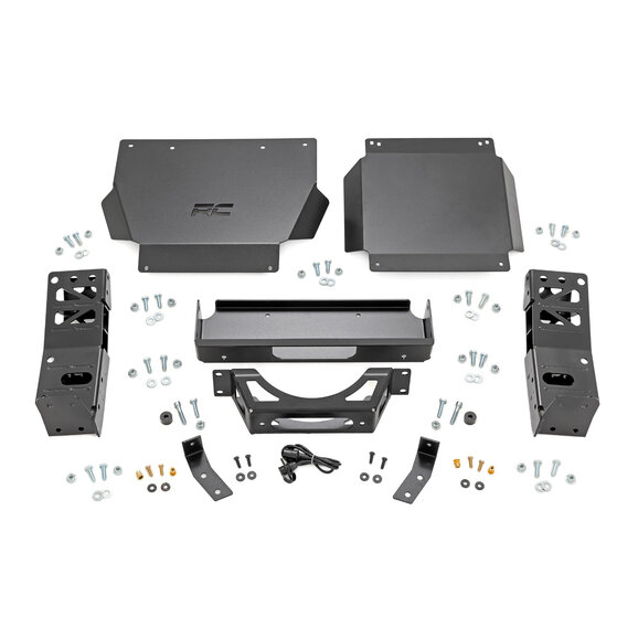 Rough Country Hidden Winch Mount Rough Country Hidden Winch Mount for 24-26 Toyota Tacoma