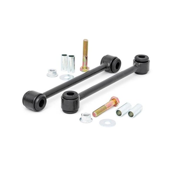 Rough Country Rear Sway Bar End Links Rough Country 7593 Rear Sway Bar End Links for 87-95 Jeep Wrangler YJ