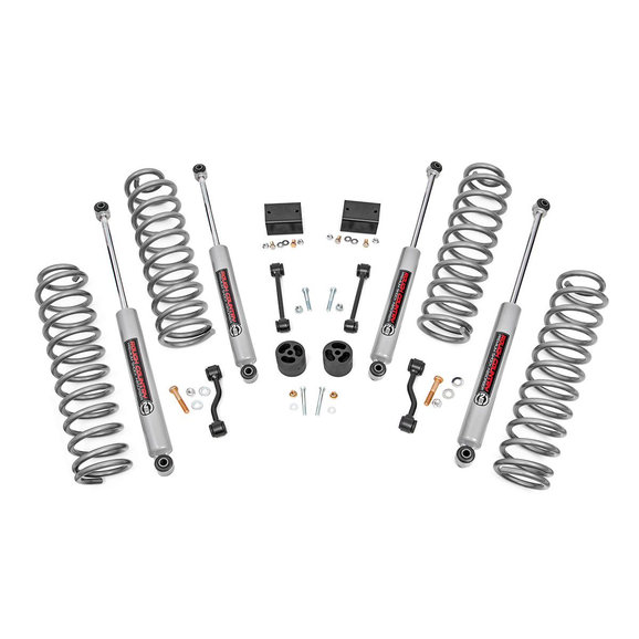 Rough Country 2.5in Suspension Lift Kit Rough Country  2.5in Suspension Lift Kit for 18-24 Jeep Wrangler JL 2-Door