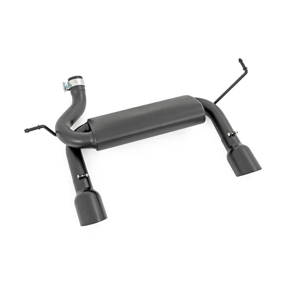 Rough Country Dual Outlet Performance Axle Back Rough Country Dual Outlet Performance Axle Back for 07-18 Jeep Wrangler JK
