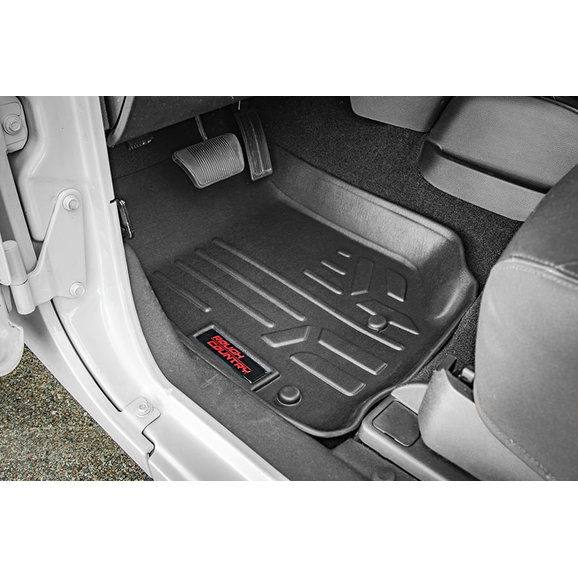 Rough Country M6141 Front Heavy Duty Fitted Floor Mats for 0713 Jeep