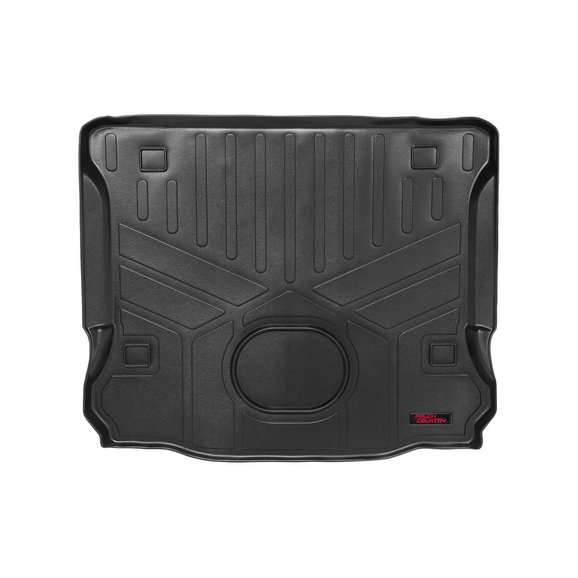 Rough Country Heavy Duty Fitted Cargo Liner Rough Country M-6155 Heavy Duty Fitted Cargo Liner for 15-18 Jeep Wrangler Unlimited JK