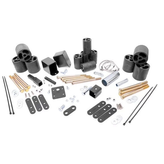 Rough Country 3in Body Mount Lift Kit for 9706 Jeep Wrangler TJ