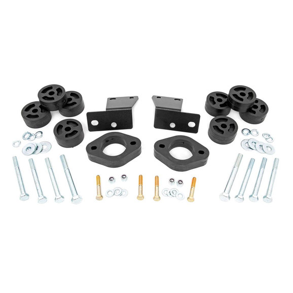 Rough Country 1.25in Body Mount Lift Kit Rough Country RC614 1.25in Body Mount Lift Kit for 18-20 Jeep Wrangler JL with Automatic Transmission