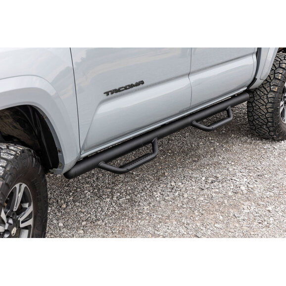 Rough Country Nerf Steps Rough Country RCT0580CCB Nerf Steps for 05-23 Toyota Tacoma