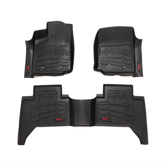 Rough Country Sure-Fit Floor Mats Rough Country Sure-Fit Floor Mats for 16-23 Toyota Tacoma