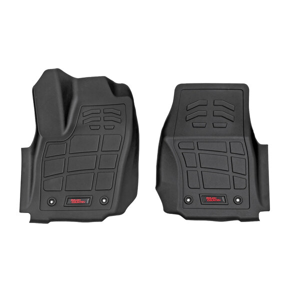 Rough Country Sure-Fit Floor Mats Rough Country Sure-Fit Floor Mats for 24-26 Toyota Tacoma TRD Pro