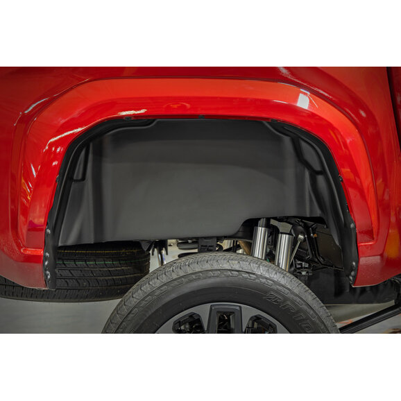 Rough Country Rear Wheel Well Liners Rough Country 4521A Rear Wheel Well Liners for 24-26 Toyota Tacoma 2WD/4WD