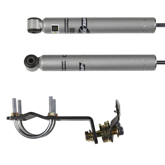 Rubicon Express RE1001M Dual Monotube Steering Stabilizer Kit for 0718