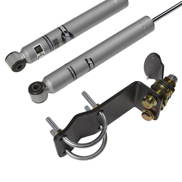 Rubicon Express RE1001M Dual Monotube Steering Stabilizer Kit for 0718