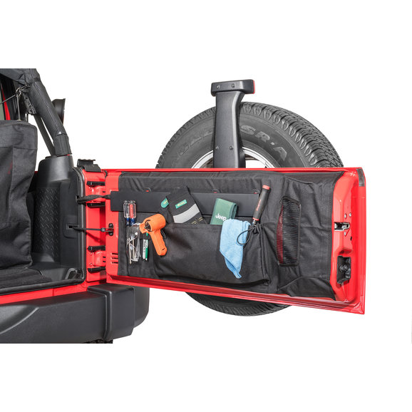 Rugged Ridge C3 Tailgate Cover Rugged Ridge 13260.09 C3 Tailgate Cover for 07-18 Jeep Wrangler JK