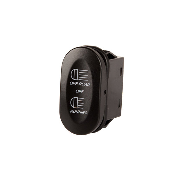Rugged Ridge 3-Position Off-Road/Running Light Switch Rugged Ridge 17235.11 3-Position Off-Road/Running Light Switch