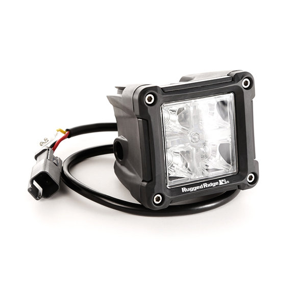 Rugged Ridge High/Low Beam LED Cube Light Combo Rugged Ridge 15209.30 High/Low Beam LED Cube Light Combo