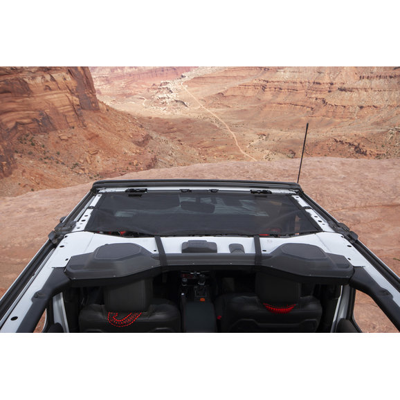 Rugged Ridge Front Sun Shade Rugged Ridge 13579.72 Front Sun Shade for 18-22 Jeep Wrangler JL Unlimited & Gladiator JT