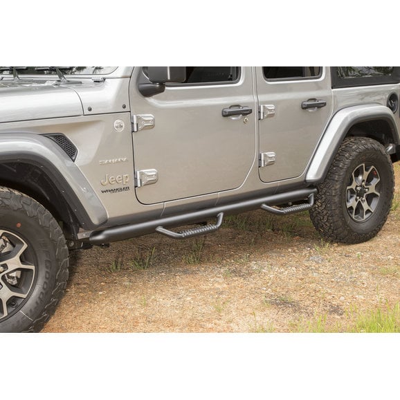 Rugged Ridge Spartan Nerf Bars Rugged Ridge 11596.04 Spartan Nerf Bars for 18-19 Jeep Wrangler Unlimited JL 4 Door