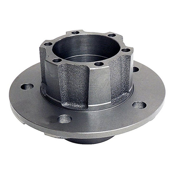 Crown Automotive Front Hub Crown Automotive S437 Front Hub for 53-81 Jeep CJ, SJ and J-Series with 6-Bolt Flange