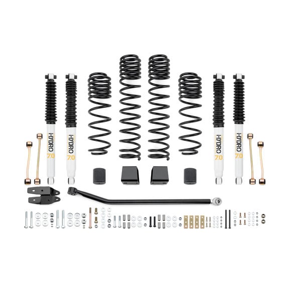 Quadratec Maximum Duty 3.5" Coil Spring Suspension Lift Kit Quadratec Maximum Duty 3.5" Coil Spring Suspension Lift Kit for 18-23 Jeep Wrangler JL Unlimited 4-Door
