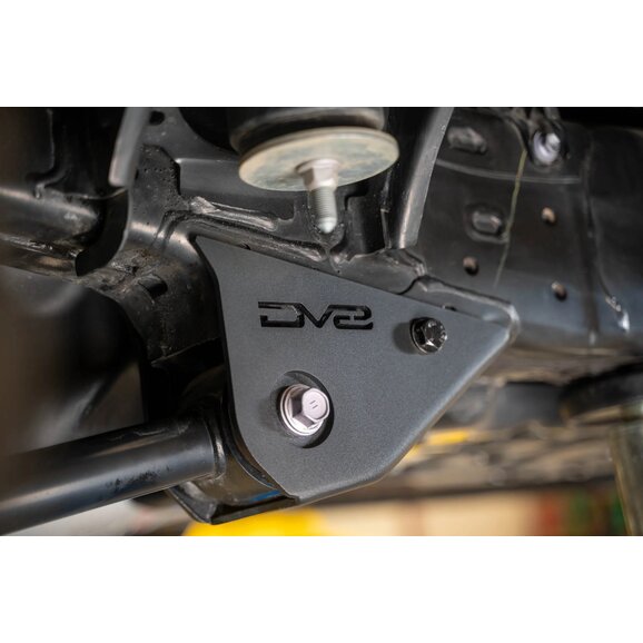 DV8 Toyota Tacoma Gen4 Trailing Arm Skid Plate Install Close Up 2 DV8 Toyota Tacoma Gen4 Trailing Arm Skid Plate Install Close Up 2