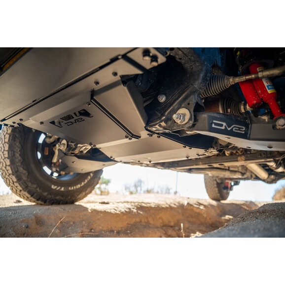 DV8 Toyota Tacoma Gen4 Rear Belly Skid Plate Install 2 DV8 Toyota Tacoma Gen4 Rear Belly Skid Plate Install 2