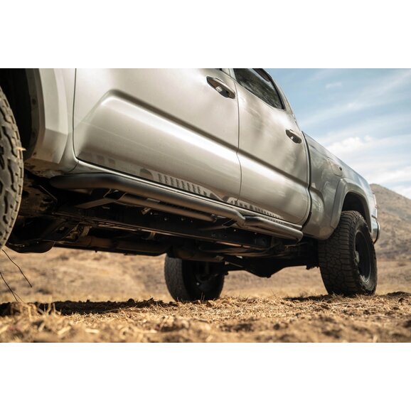DV8 Toyota Tacoma Gen3 OE Plus Side Steps Install Underside DV8 Toyota Tacoma Gen3 OE Plus Side Steps Install Underside