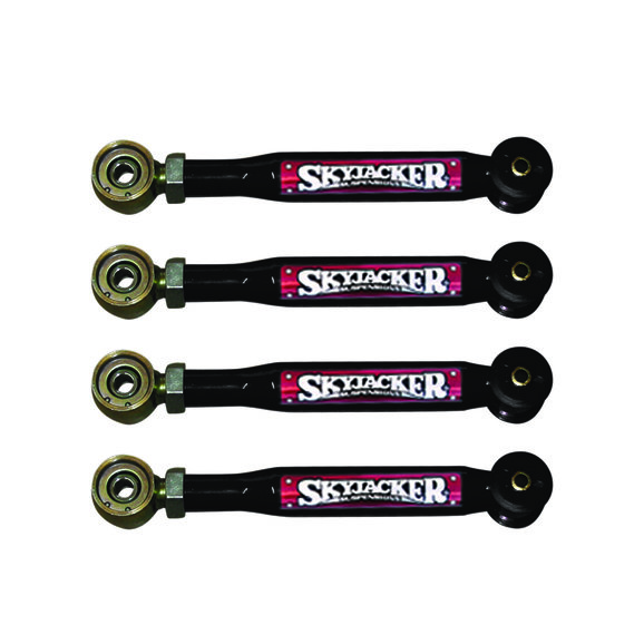 Skyjacker Front and Rear Lower Adjustable Flex Links Skyjacker TJ24LLX Front and Rear Lower Adjustable Flex Links for 97-06 Jeep Wrangler TJ with 0-4in Lifts
