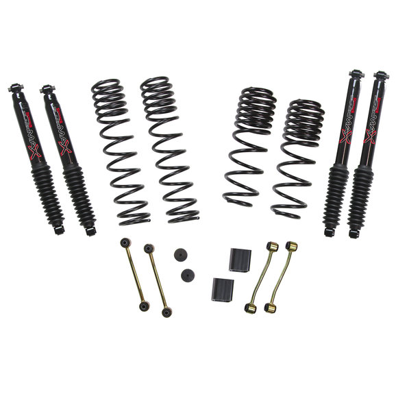Skyjacker 2.5in Long Travel Lift Kit with Black MAX Shocks Skyjacker 2.5in Long Travel Lift Kit with Black MAX Shocks for 18-23 Jeep Wrangler JL
