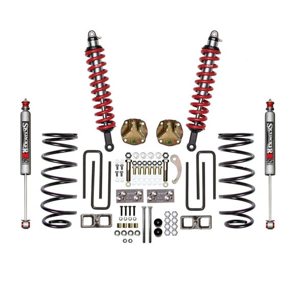 Skyjacker 3 in. Coil-Over Lift Kit With Rear M95 Monotube Shocks Skyjacker TC536BM 3 in. Coil-Over Lift Kit With Rear M95 Monotube Shocks for 16-23 Toyota Tacoma 4WD