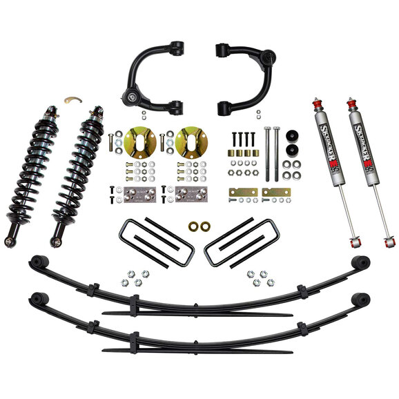 Skyjacker 3 in. Front Coilover Suspension Lift Kit with Upper Control Arms, Rear Leaf Springs Skyjacker 3 in. Front Coilover Suspension Lift Kit with Upper Control Arms, Rear Leaf Springs for 16-23 Toyota Tacoma 4WD
