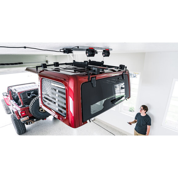 Garage Smart Hardtop Lifter with Bluetooth Garage Smart K0018 Hardtop Lifter with Bluetooth for 07-24 Jeep Wrangler JK, JL & Gladiator JT