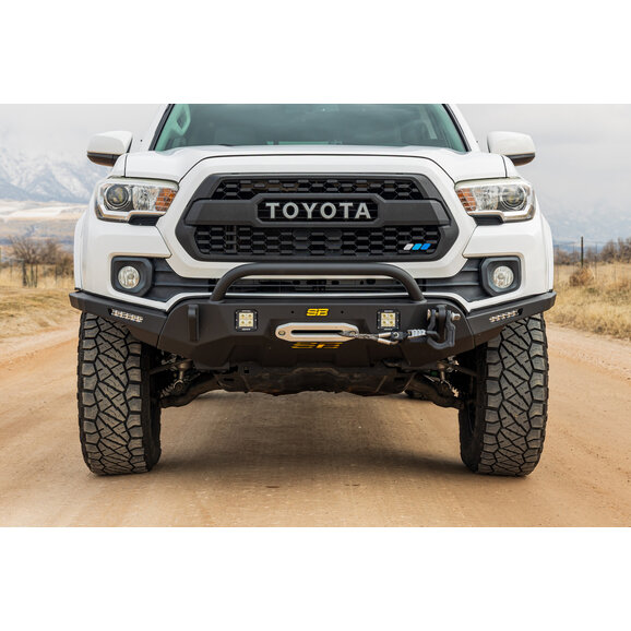 Smittybilt Front Bumper Smittybilt SB61248W Front Bumper for 16-23 Toyota Tacoma