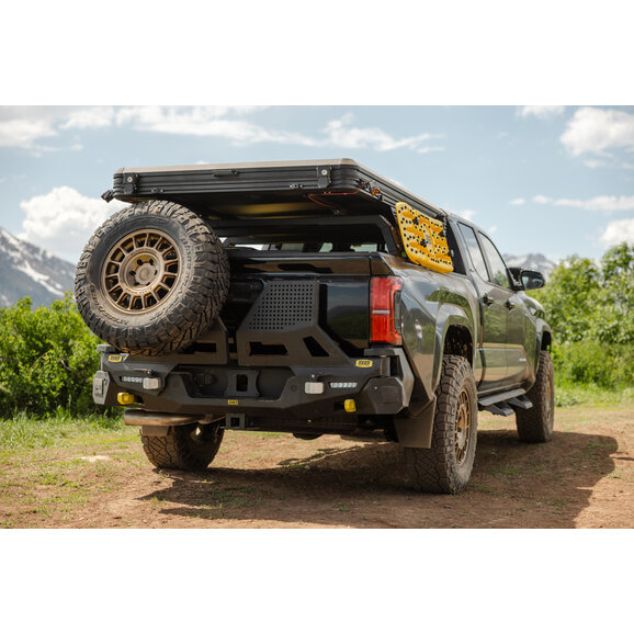 Smittybilt Rear Bumper Smittybilt SB61458W Rear Bumper for 24-26 Toyota Tacoma