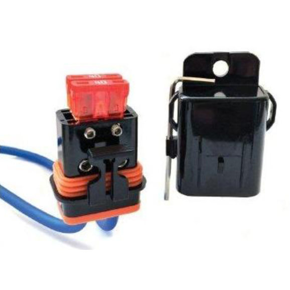 Stinger Off-Road Dual ATC Fuse Holder 8 and 10 AWG Stinger Off-Road SPXATC810 Dual ATC Fuse Holder 8 and 10 AWG