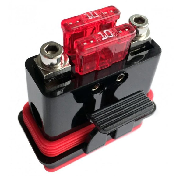 Stinger Off-Road Mini-ANL/Dual-ATC Fuse Holder 4 AWG Stinger Off-Road SPXMANL4 Mini-ANL/Dual-ATC Fuse Holder 4 AWG