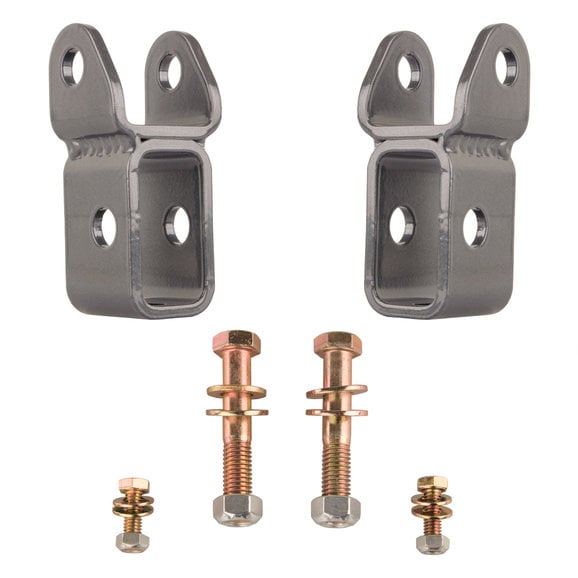 Synergy Manufacturing Front Lower Shock Extension Brackets Synergy Manufacturing 8815-01 Front Lower Shock Extension Brackets for 18-20 Jeep Wrangler JL