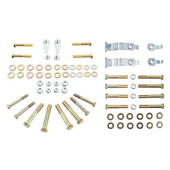 Synergy Manufacturing Complete Control Arm and Track Bar Hardware Kit Synergy Manufacturing Complete Control Arm and Track Bar Hardware Kit for 18-24 Jeep Wrangler JL and Gladiator JT