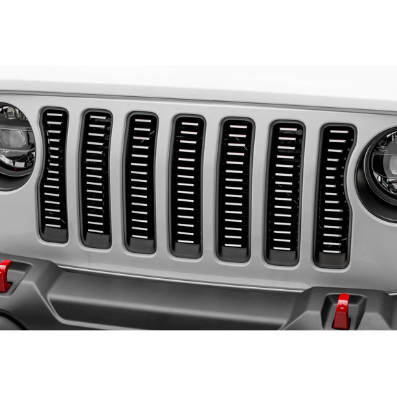 T-Rex Billet Tubular 1-Pc Brushed Aluminum Grille T-Rex 6204933 Billet Tubular 1-Pc Brushed Aluminum Grille for 18-19 Jeep Wrangler JL