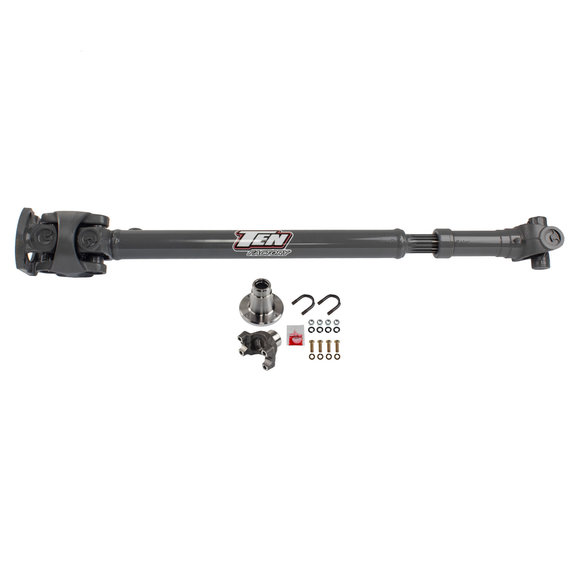Ten Factory 1350 Front Solid CV Drive Shaft Ten Factory TFF1350-2155 1350 Front Solid CV Drive Shaft for Jeep Wrangler 07-18 JK