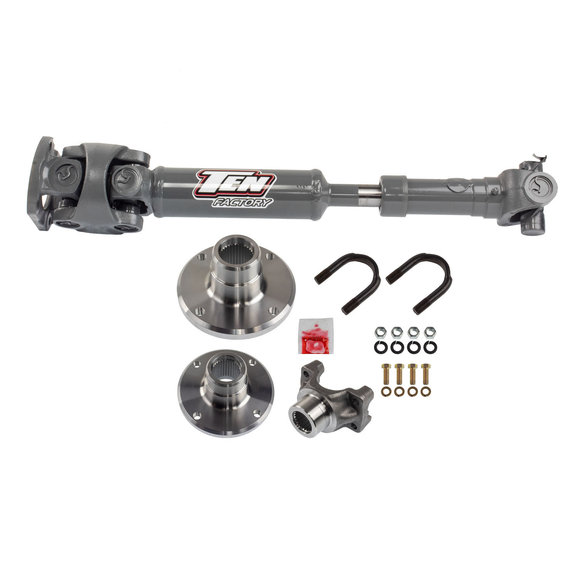 Ten Factory 1350 Rear Solid CV Driveshaft Ten Factory TFR1350-2157 1350 Rear Solid CV Driveshaft for 07-18 Jeep Wrangler JK