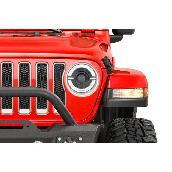 TACTIK 9" Gen 2 LED Headlights with DRL Halo and Plug & Play Wiring Harness TACTIK 9" Gen 2 LED Headlights with DRL Halo and Plug & Play Wiring Harness for 18-25 Jeep Wrangler JL & Gladiator JT