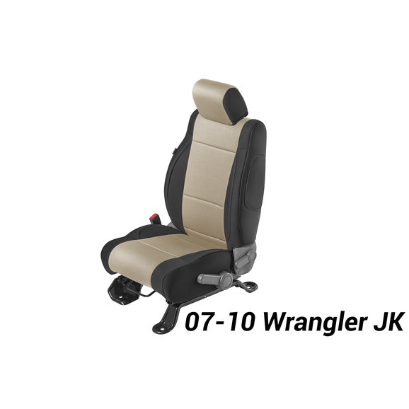 TecStyle Custom Fit Front and Rear Cloth Seat Covers for 0718 Jeep