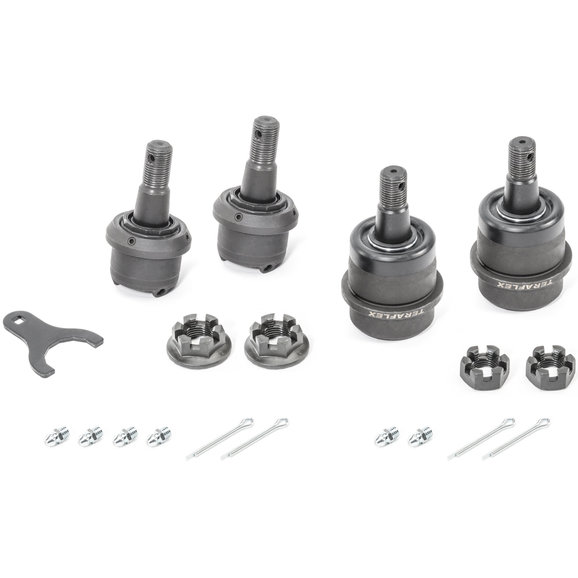Teraflex 1353100 Heavy Duty Ball Joint Set without Knurling for 8406