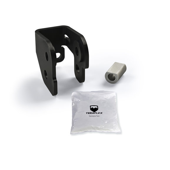 Teraflex Front Track Bar Bracket Kit Teraflex 1953500 Front Track Bar Bracket Kit for 18-21 Jeep Wrangler JL & Gladiator JT with 4.5" Lift