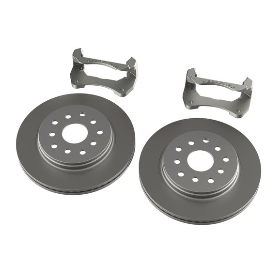 Teraflex Front Big Rotor Kit with Standard Rotors Teraflex 4303480 Front Big Rotor Kit with Standard Rotors for 07-18 Jeep Wrangler JK