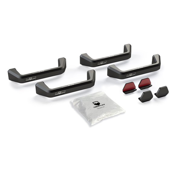 Teraflex Hard Top Handle Kit Teraflex 4830400 Hard Top Handle Kit for 07-18 Jeep Wrangler JK