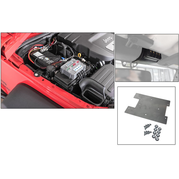 Trigger Complete Switching System with Overhead Switch Mount, Underhood Relay Mount, Connector Kits Trigger Complete Switching System with Overhead Switch Mount, Underhood Relay Mount, Connector Kits for 07-18 Jeep Wrangler JK