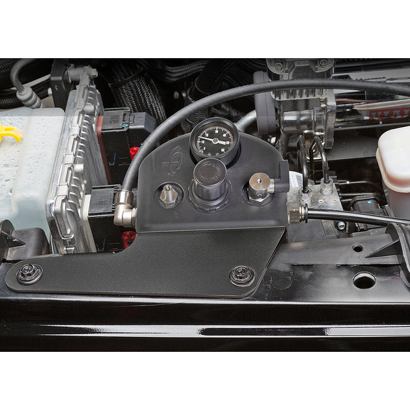 Up Down Air Air it Up Onboard Air Delivery System Front Engine Mount Up Down Air 210-0717 Air it Up Onboard Air Delivery System Front Engine Mount for 07-18 Jeep Wrangler JK