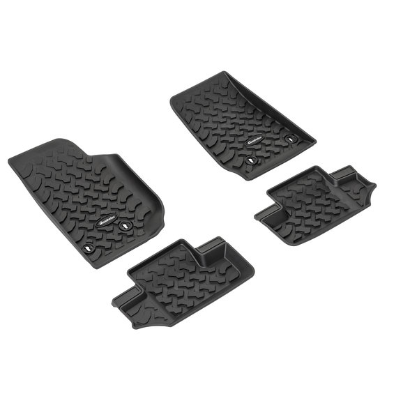 Quadratec Ultimate All Weather Front & Rear Floor Liners Quadratec Ultimate All Weather Front & Rear Floor Liners for 14-18 Jeep Wrangler JK 2 Door