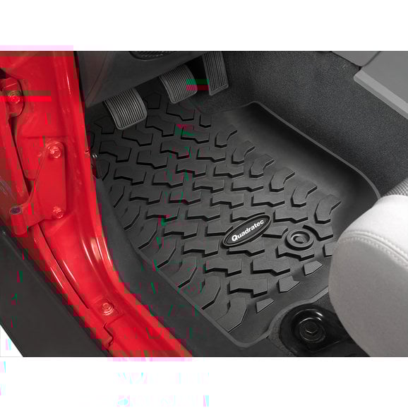 Quadratec Ultimate All Weather Floor Liners Quadratec  Ultimate All Weather Floor Liners for 07-13 Jeep Wrangler JK Unlimited