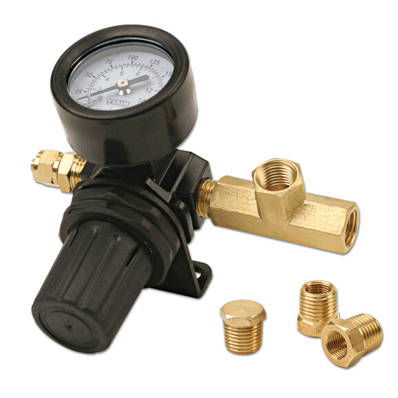 Viair Inline Pressure Regulator Viair 90150 Inline Pressure Regulator with Mounting Bracket